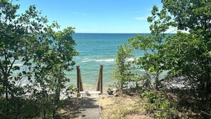 Shoreline Terrace Beach Stairs View