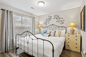 Sleep well in our cozy bed