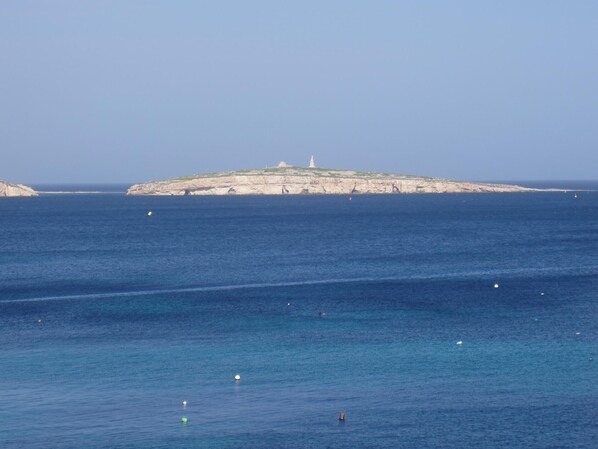 Seaview of St.  Paul's Island