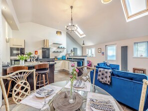 Open plan living space | Ty Menyn - Tyddyn Sargent, Tyn Y Gongl, near Benllech