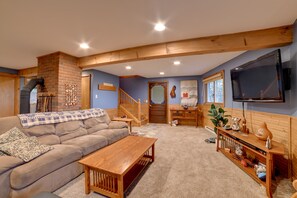 Basement Living Room | Smart TV