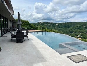 Relax & swim in this gorgeous infinity pool