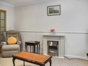 Living area | Bindon Cottage, Luworth Cove