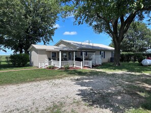 Rear side of home.