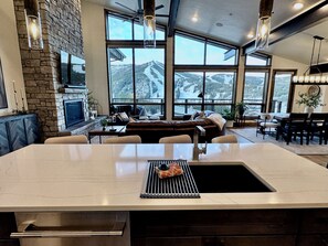 Resort views from kitchen!