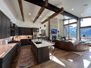 Luxurious mountain modern architecture