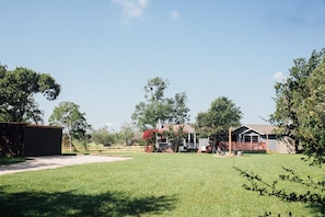 HUGE lawn and plenty of parking!