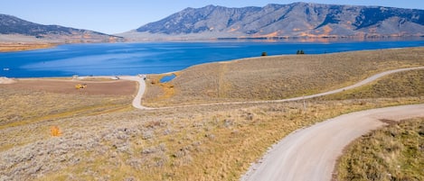 It's just a short distance to Henry's Lake public boat dock.