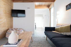 Featuring a smart TV and comfy seating options