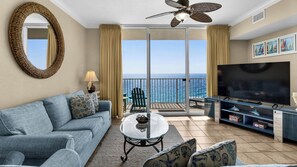 Tidewater 1312 Living Area w/ Gulf views
