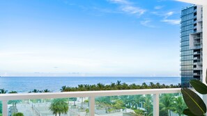 Private Balcony overlooking the Resort & Ocean