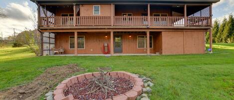 Afton Vacation Rental | 2BR | 1BA | 900 Sq Ft | Step-Free Entry