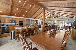 Indoors, Hardwood, Furniture, Table, Dining Table