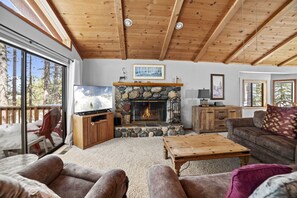 Indoors, Furniture, Living Room, Fireplace, Home Decor
