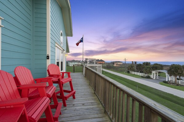 Ocean Views from the Top Deck
