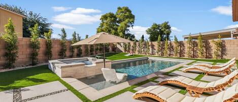 Luxurious Backyard! With Heated Pool Options! Inquire now!