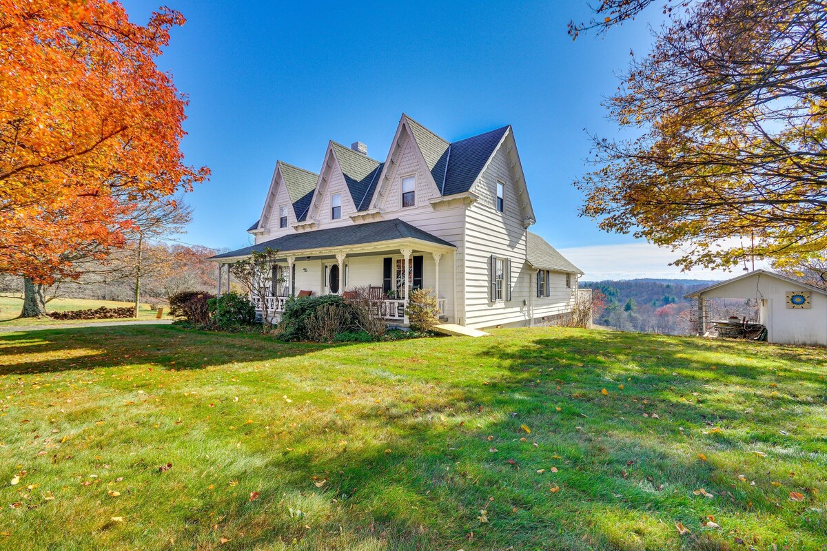 Galax Vacation Rental w/ Deck & Mountain Views!