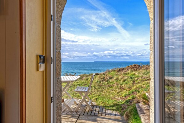 Vue sur la plage/l’océan