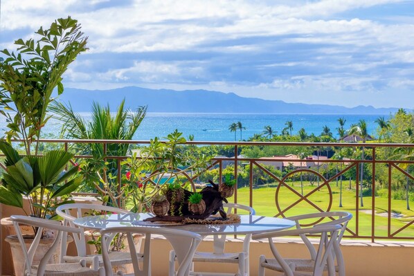 Pacific Views from Penthouse 12-1 Located INSIDE the Gates of Punta Mita  