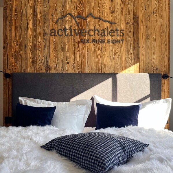 Appartement alpstyle-activechalets six.nine.eight alpstyle Schlafzimmer