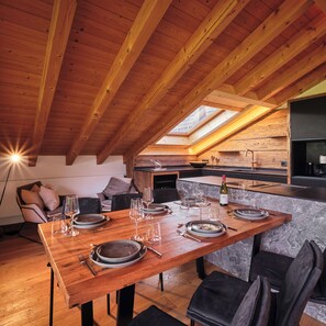 Appartement alpstyle heaven-activechalets alpstyle heaven Eßbereich