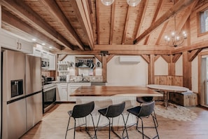 Indoors,Hardwood,Stained Wood,Microwave,Dining Table
