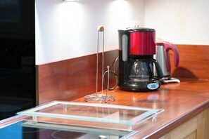 Kaffe och/eller kaffebryggare