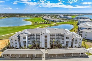 Terrace Condo Building - Bird Eye View
