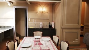 Dining area