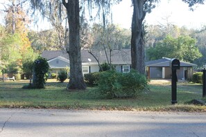 Street side of house