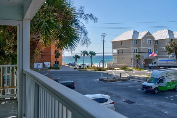 Gulf views from the deck