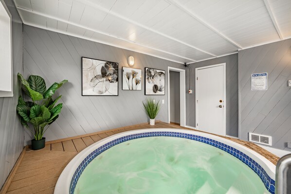 shared hot tub