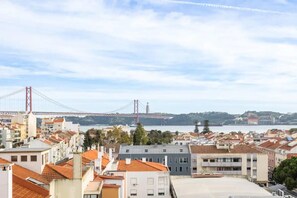 Blick von der Unterkunft