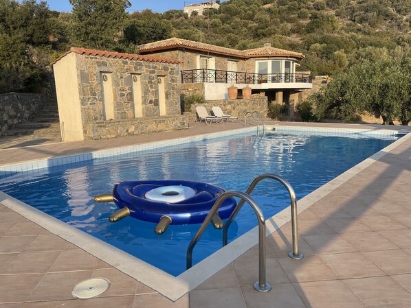 View of the house from the pool