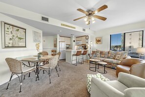 Living Room and Dining Area