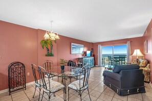 Dining Area with Table and 6 Chairs