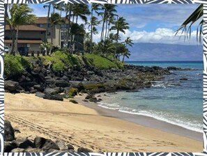 Snorkeling cove a short walk down the street. Surf or sun