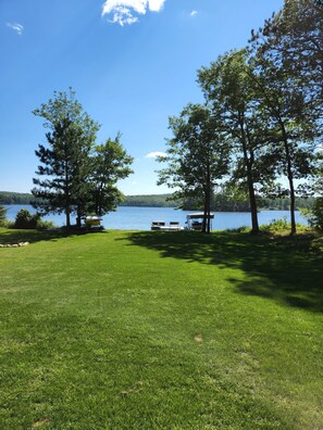 Front yard lakeside