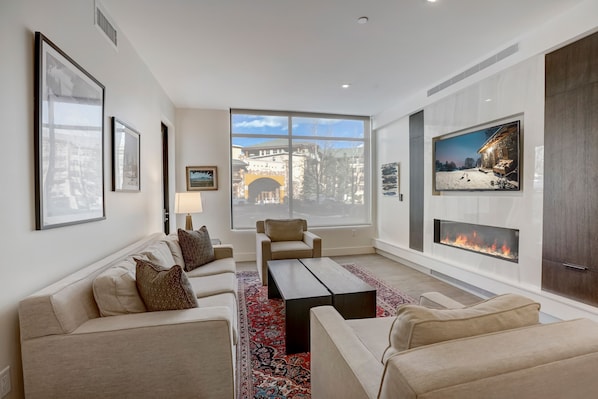 Living Area with Sleeper Sofa