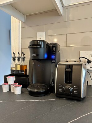 Kaffe och/eller kaffebryggare