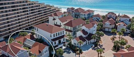 Palm Oasis - Beautiful Pet-Friendly Vacation Rental House with Private Pool, Fireplace, and Gulf Views in Shipwatch Gated Community - Five Star Properties Destin/30A