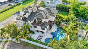 Aerial view of your vacation home. In a word - WOW!