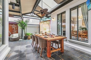 Outdoor entertaining