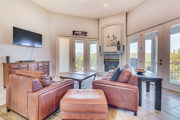 Ruidoso Vacation Rental | 4BR | 2.5BA | 2,434 Sq Ft | Stairs Required