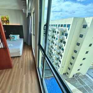 部屋からの景観
