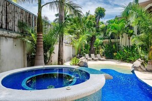 Pool and Jacuzzi