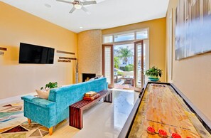 Living Room with Access to Front Patio.