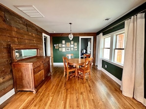 View of dining room from living room