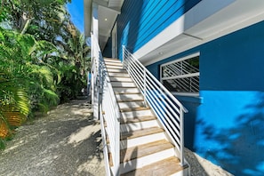 Main house entry stairs