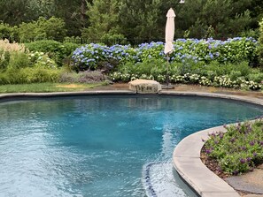 Heated pool and spa in a private, serene setting